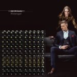 Metalinis vyno stovas 100 butelių – 10 aukštų (Juoda) – Paveikslėlis 5