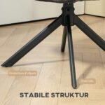 Modernaus dizaino pasukamas fotelis – Paveikslėlis 7