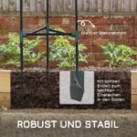 Modulinės plieninės augalų atramos (3 vnt.) – Paveikslėlis 6