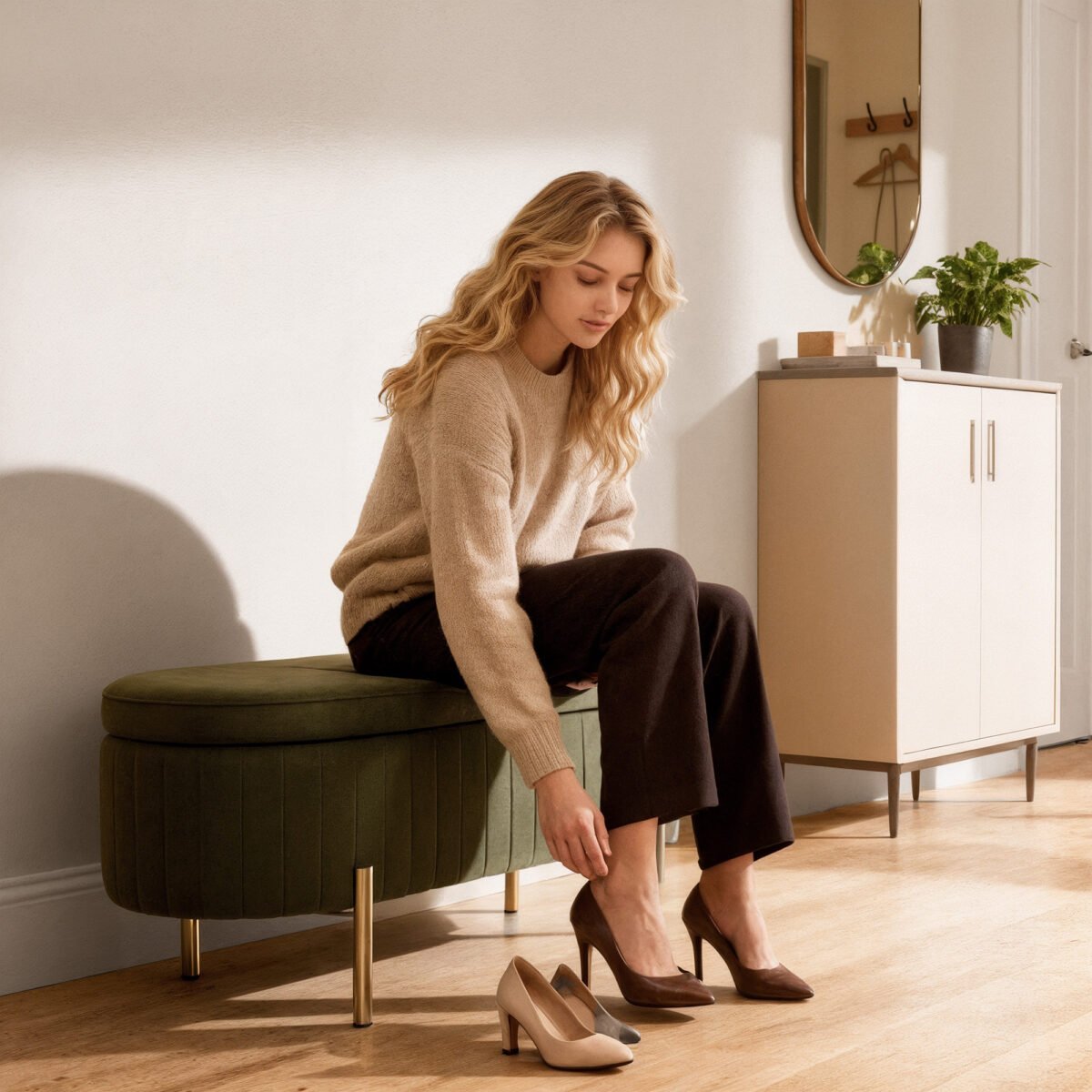 Ovali daiktadėžė-suoliukas su atlenkiamu dangčiu – Paveikslėlis 8