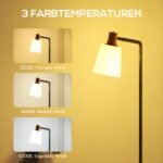 Pastatomas LED šviestuvas su 350° pasukama galvute ir keičiamomis spalvų temperatūromis – Paveikslėlis 4