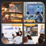 Pastatomas ištraukiamas projektoriaus ekranas 100 colių – Paveikslėlis 8