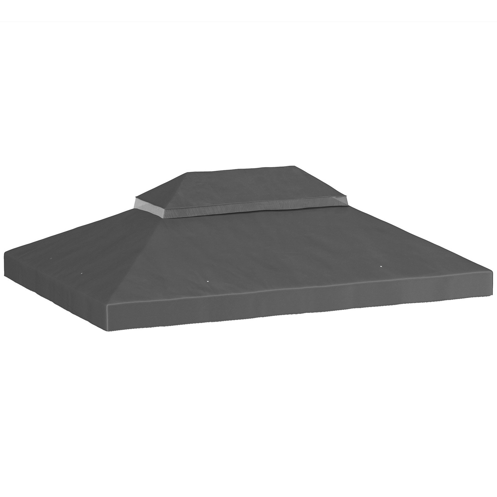 Paviljono atsarginis stogas 3 x 4 m su vandens nutekėjimo angomis ir UPF30+ apsauga nuo saulės Paviljono atsarginis stogas 3 x 4 m su vandens nutekėjimo angomis ir UPF30+ apsauga nuo saulės