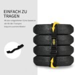 Paviljono sunkmenų rinkinys patikimam tvirtinimui ir patogiam transportavimui, 12 kg (4 vnt.)