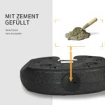 Paviljono sunkmenų rinkinys patikimam tvirtinimui ir patogiam transportavimui, 12 kg (4 vnt.)