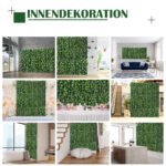 Dekoratyvinė dirbtinė realistiška gyvatvorė 300 x 100 cm – Paveikslėlis 6