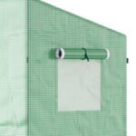 Plėvelinis šiltnamis su pakeliamomis durimis ir šoniniais langais – Paveikslėlis 9