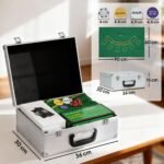 Pokerio rinkinys su 300 žetonų ir nešiojamu lagaminu – Paveikslėlis 3