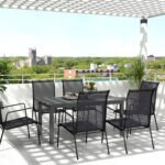 Prailginamas aliumininis sodo stalas atsparus oro sąlygoms – Paveikslėlis 2