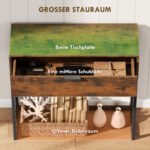 Pramoninio dizaino konsolinis staliukas su stalčiumi – Paveikslėlis 5