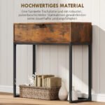 Pramoninio dizaino konsolinis staliukas su stalčiumi – Paveikslėlis 6