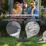 Skėčio stovas su 9 kg betono pagrindu – Paveikslėlis 5