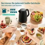 Pusryčių komplektas: greitai verdantis 1,7 l virdulys, 4 skiltelių skrudintuvas ir kiaušinių virimo aparatas 6 kiaušiniams su laikmačiu – Paveikslėlis 4