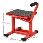 Reguliuojamo aukščio motociklų keltuvas – 150 kg apkrova