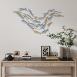 Šiuolaikinė metalinė žuvies motyvo sienų dekoracija – Paveikslėlis 9