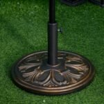 Skėčio stovas 13 kg su adapteriais 35/38/48 mm kotams – Paveikslėlis 2
