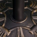 Skėčio stovas 13 kg su adapteriais 35/38/48 mm kotams – Paveikslėlis 9