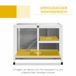 Smulkių gyvūnų dviaukštis namelis su ratukais – Paveikslėlis 4