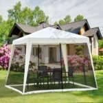 Sodo paviljonas su tinkleliais nuo uodų 3 x 3 m – Paveikslėlis 2