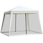 Sodo paviljonas su tinkleliais nuo uodų 3 x 3 m