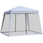 Sodo paviljonas su tinkleliais nuo uodų 3x3 m