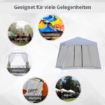 Sodo paviljonas su tinkleliais nuo uodų 3x3 m – Paveikslėlis 7