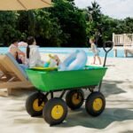 Sodo vežimėlis su išvertimo mechanizmu ir 200 kg keliamąja galia