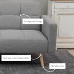 Sofa-lova su atskirai reguliuojamais atlošais, lininiais apmušalais – Paveikslėlis 6