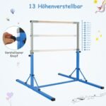 Sulankstomas gimnastikos skersinis vaikams su mankštos kilimėliu (Mėlyna)