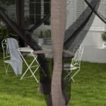 Sulankstomas paviljonas su šoninėmis sienelėmis ir integruotu tinkleliu nuo vabzdžių 3,25 x 3,25 m – Paveikslėlis 8