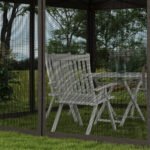 Sulankstomas paviljonas su šoninėmis sienelėmis ir integruotu tinkleliu nuo vabzdžių 3,25 x 3,25 m – Paveikslėlis 9