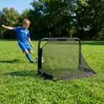 Sulankstomi nešiojami futbolo vartai su inkaravimo sistema (Juoda) – Paveikslėlis 3