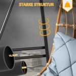 Tvirtas ir oro sąlygoms atsparus pakabinamos kėdės stovas vidaus ir lauko erdvėms – Paveikslėlis 4