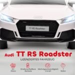 Vaikiškas elektromobilis Audi TT RS Roadster su nuotoliniu valdymu vaikams nuo 3 iki 5 metų