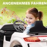 Vaikiškas elektromobilis Audi TT RS Roadster su nuotoliniu valdymu vaikams nuo 3 iki 5 metų