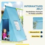 Vaikų 3 viename žaidimų komplektas su sūpynėmis, palapine ir gimnastikos žiedais – Paveikslėlis 7