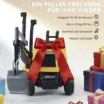 Važiuojamas ekskavatorius su besisukančiu korpusu ir reguliuojama nugaros atrama vaikams – Paveikslėlis 9