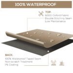 Visasezoninis lauko baldų uždangalas iš Oksfordo audinio – Paveikslėlis 5