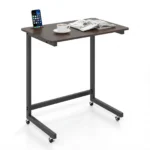 c-formos-mobilus-staliukas-su-ratukais-nesiojamam-kompiuteriui-rustic-ruda