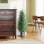 UV spinduliams atsparių dirbtinių kiparisų medelių rinkinys 2 vnt. 90 cm. – Paveikslėlis 7