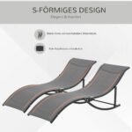 2 vnt. ergonomiški aliuminio sulankstomi gultai – Paveikslėlis 4