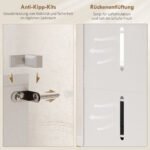 20 porų talpos batų spintelė su reguliuojamomis lentynomis – Paveikslėlis 7