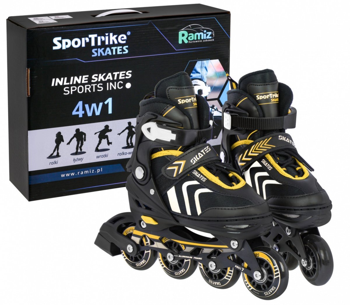 22763 Riedučiai vaikams Skates 4in1 (29-33 cm) (S-dydis)
