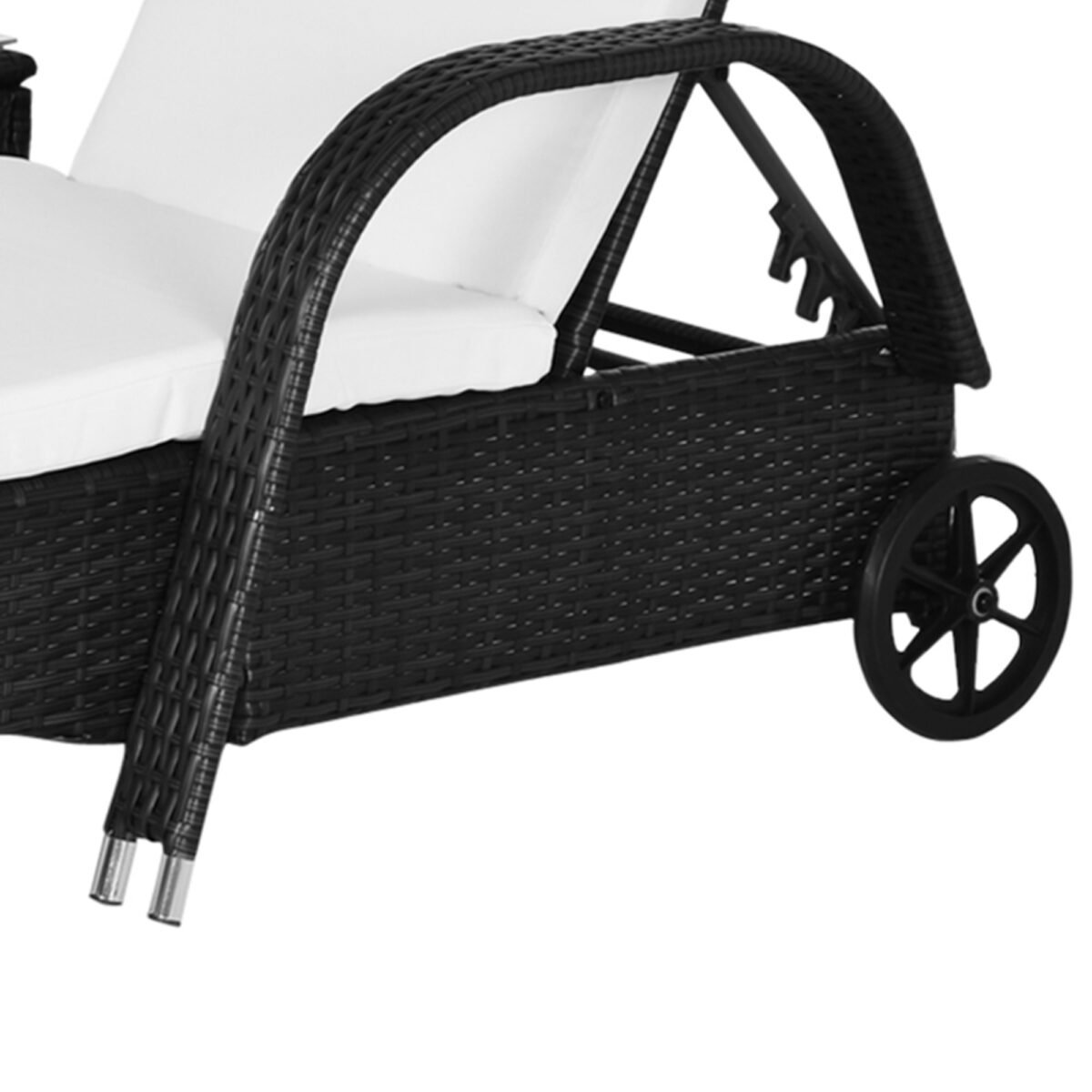 3 dalių poliratano gultų komplektas su reguliuojamais atlošais – Paveikslėlis 9