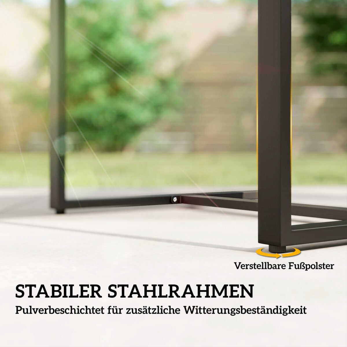 3 dalių rotango bistro komplektas su nuimamomis pagalvėlėmis – Paveikslėlis 8