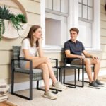 3 dalių rotango bistro komplektas su nuimamomis pagalvėlėmis – Paveikslėlis 9