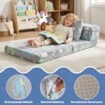 Sulankstoma vaikiška sofa švytinti tamsoje (Daugiaspalvė) – Paveikslėlis 5