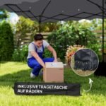 3x3 m Greitai surenkama reguliuojamo aukščio pavėsinė