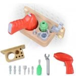 8 dalių įrankių rinkinys su suktuvu STEM lentai