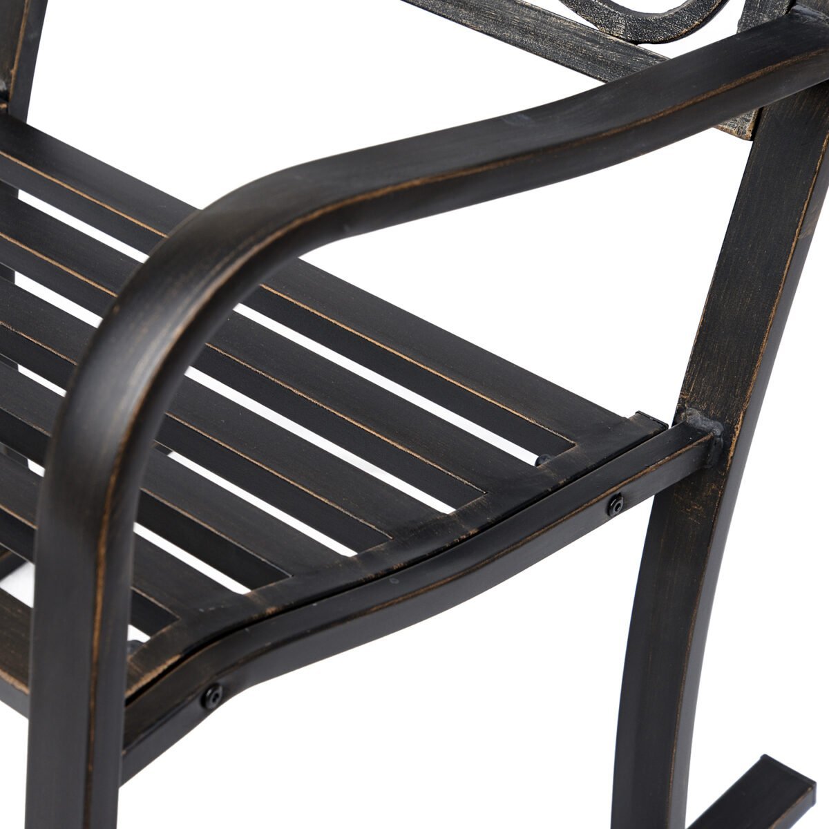 Antikvarinis lauko supamasis krėslas – Paveikslėlis 6